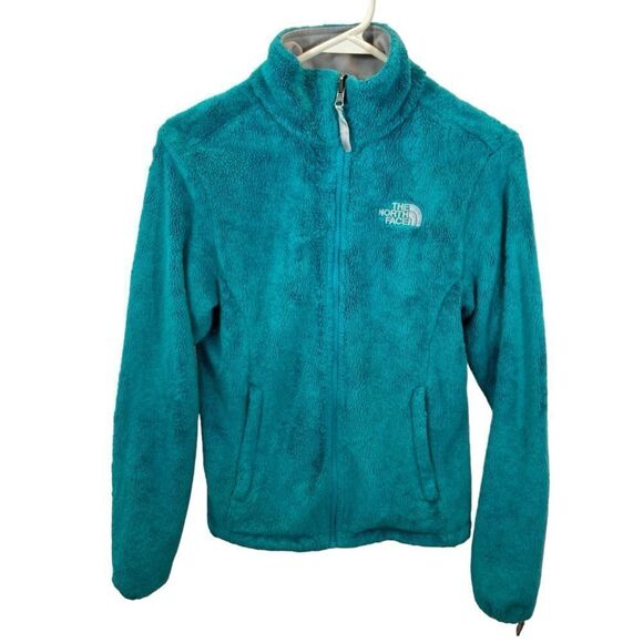Women’s The North Face Osito 2 Bright Green Full Zip Fleece Jacket Size XS - Picture 6 of 13